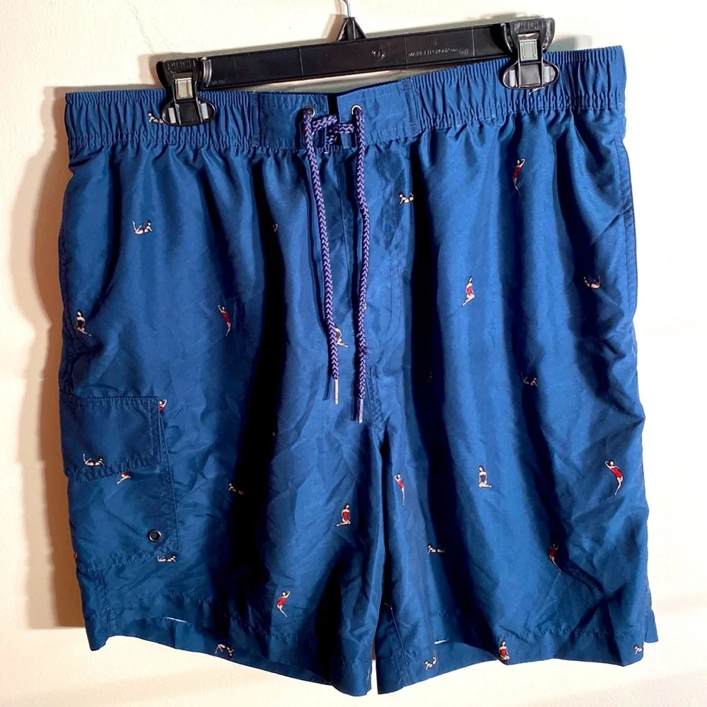 Bass Men’s Swimming Trunks - Picture 2 of 11